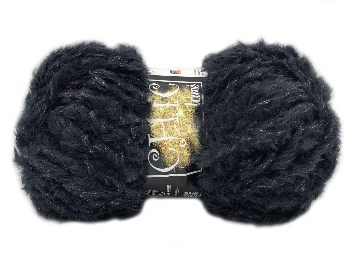 Wool Fur Chic Lamè