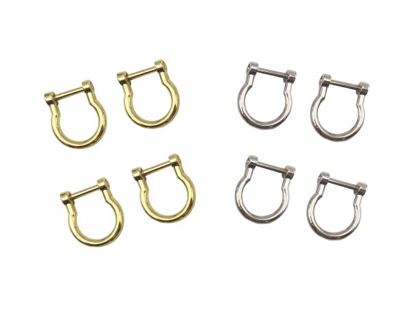 Bamboo Handle Hooks, 2-Pack.