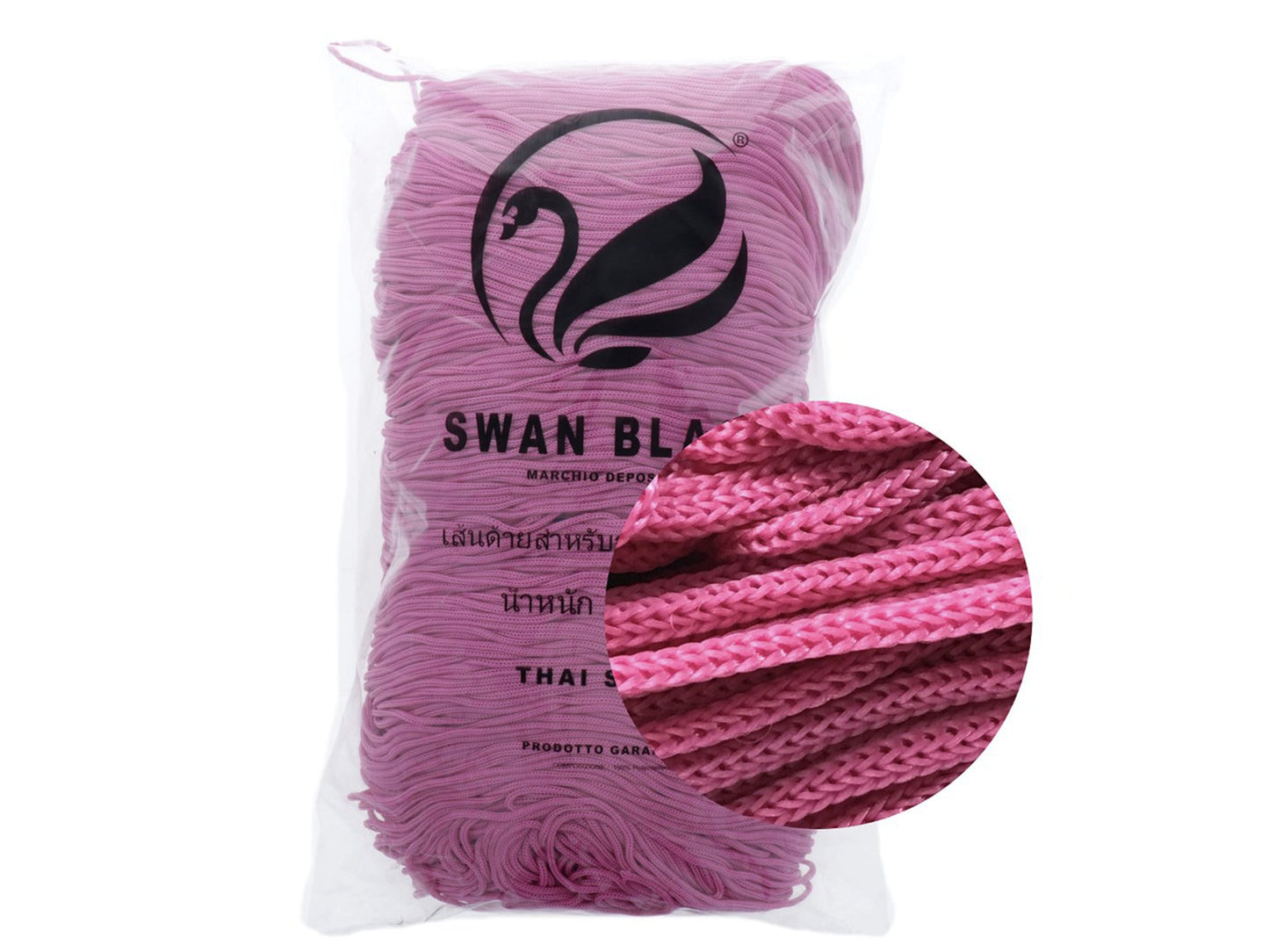 Swan Black 500g 2mm cord
