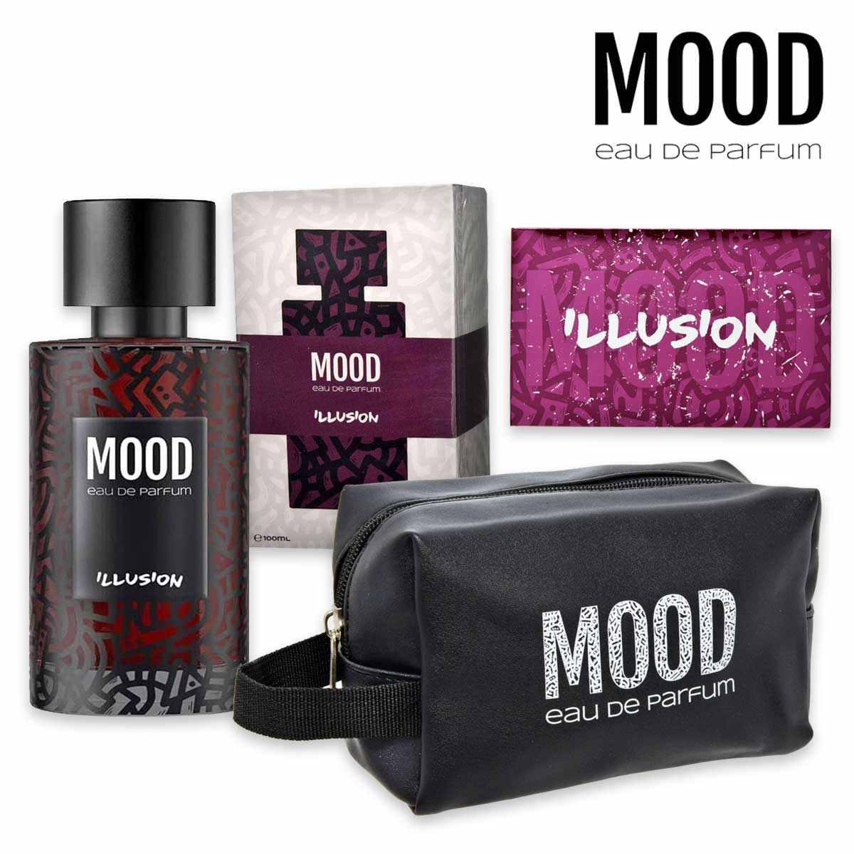 Mood illusion gift box edp 100 ml + clutch bag