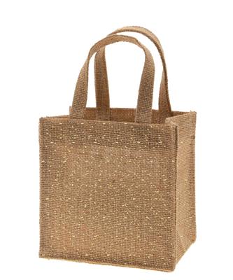 Natural Color Lurex Jute Bag