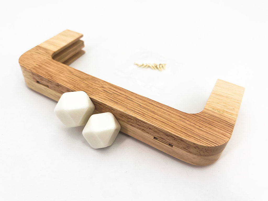 Wooden Bag Handle CM 20X8