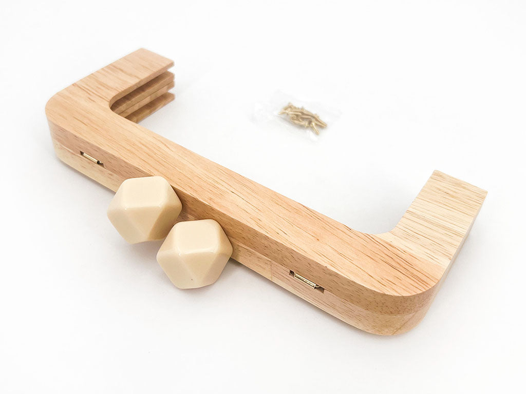 Wooden Bag Handle CM 20X8