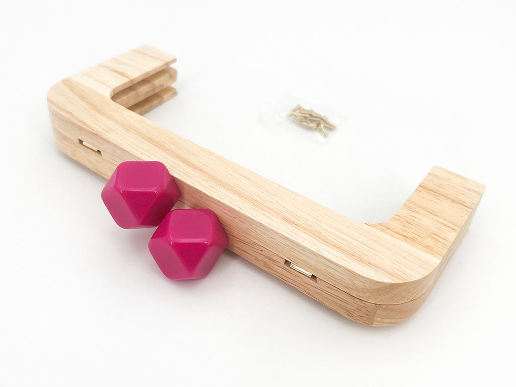 Wooden Bag Handle CM 20X8
