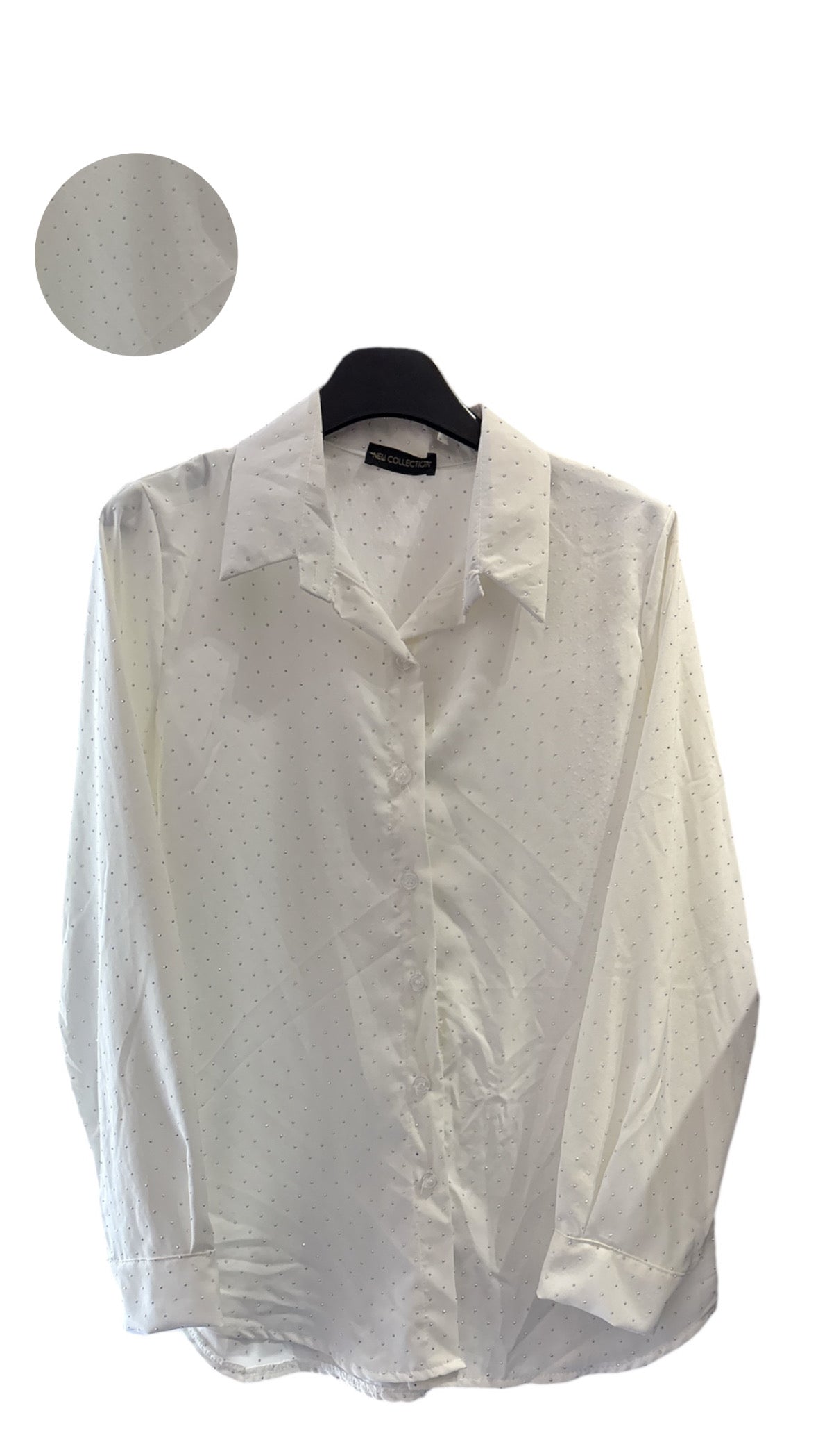 Shirt with studs