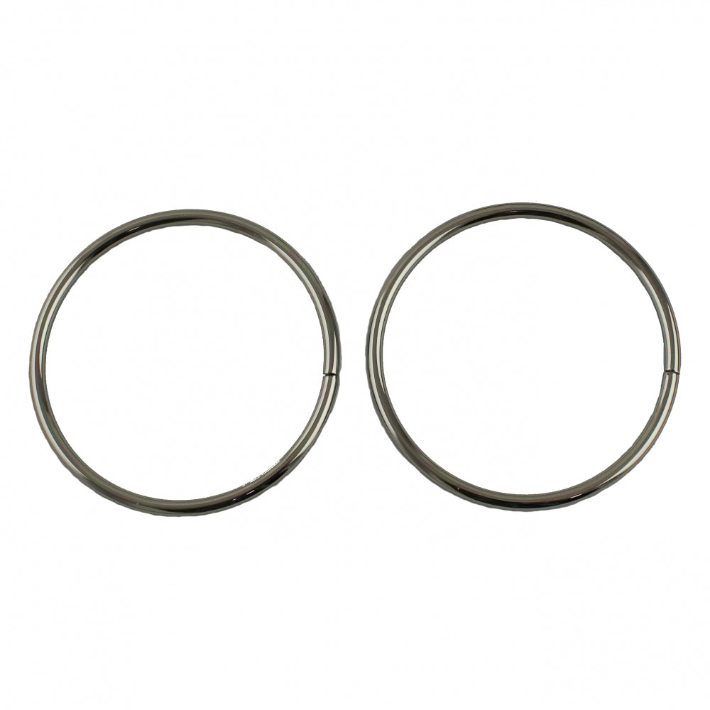 Round metal circle bag handle 12.5 GOLD