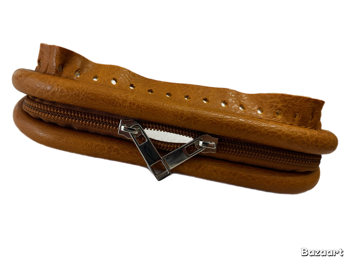 Chiusura Borsa Rettangolare con Cerniera 20x9 cm in Ecopelle