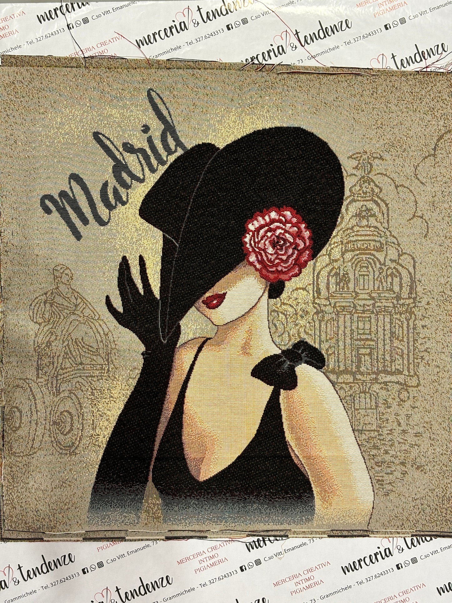 Gobelin Madrid Cushion