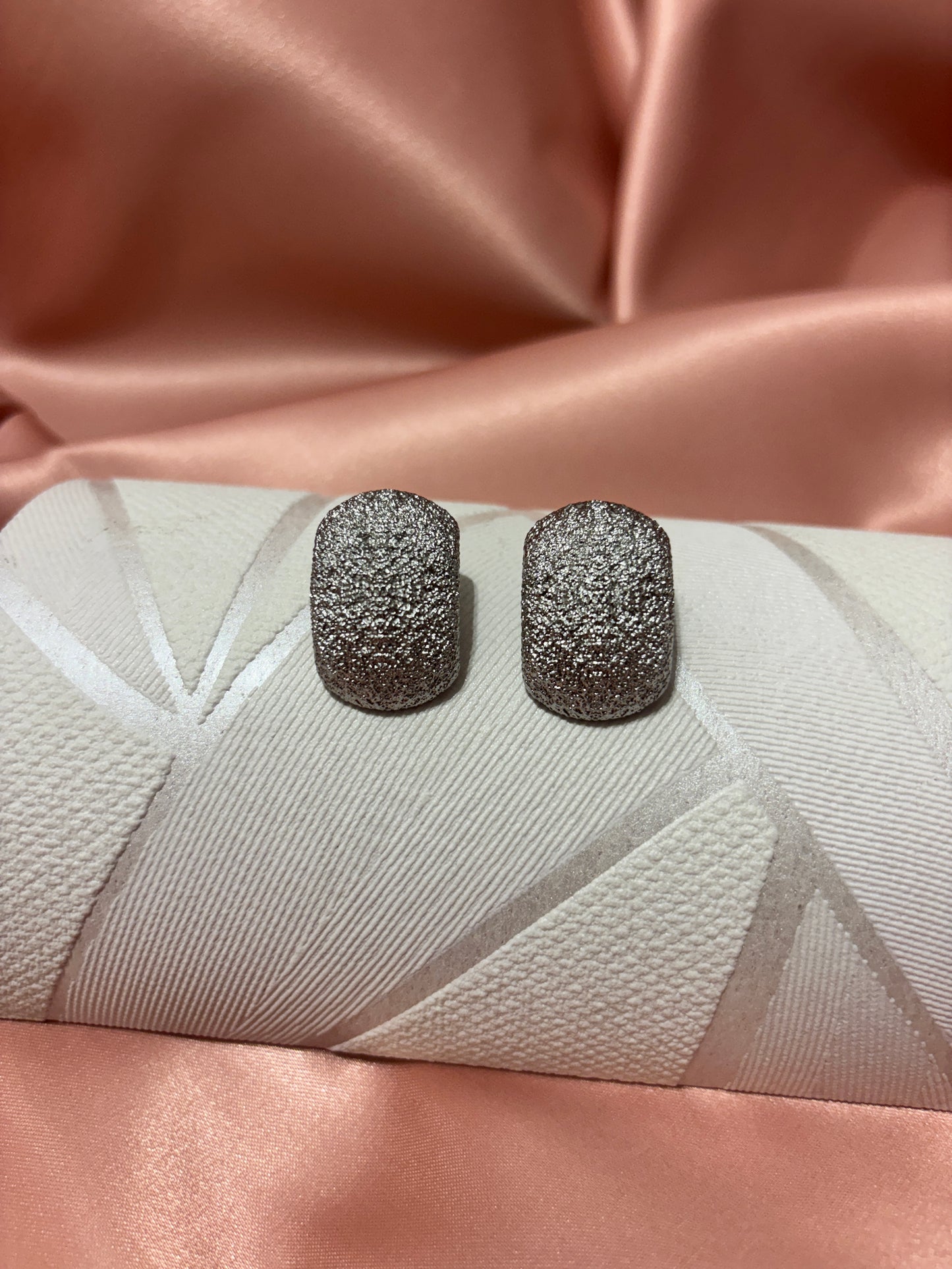 Satin Steel Earrings