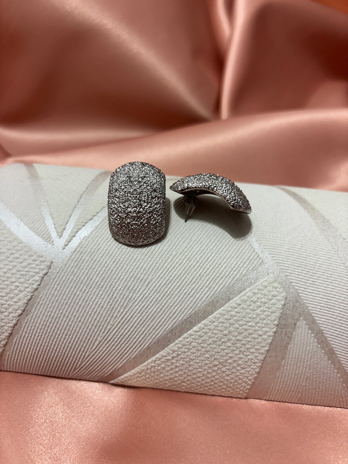 Satin Steel Earrings