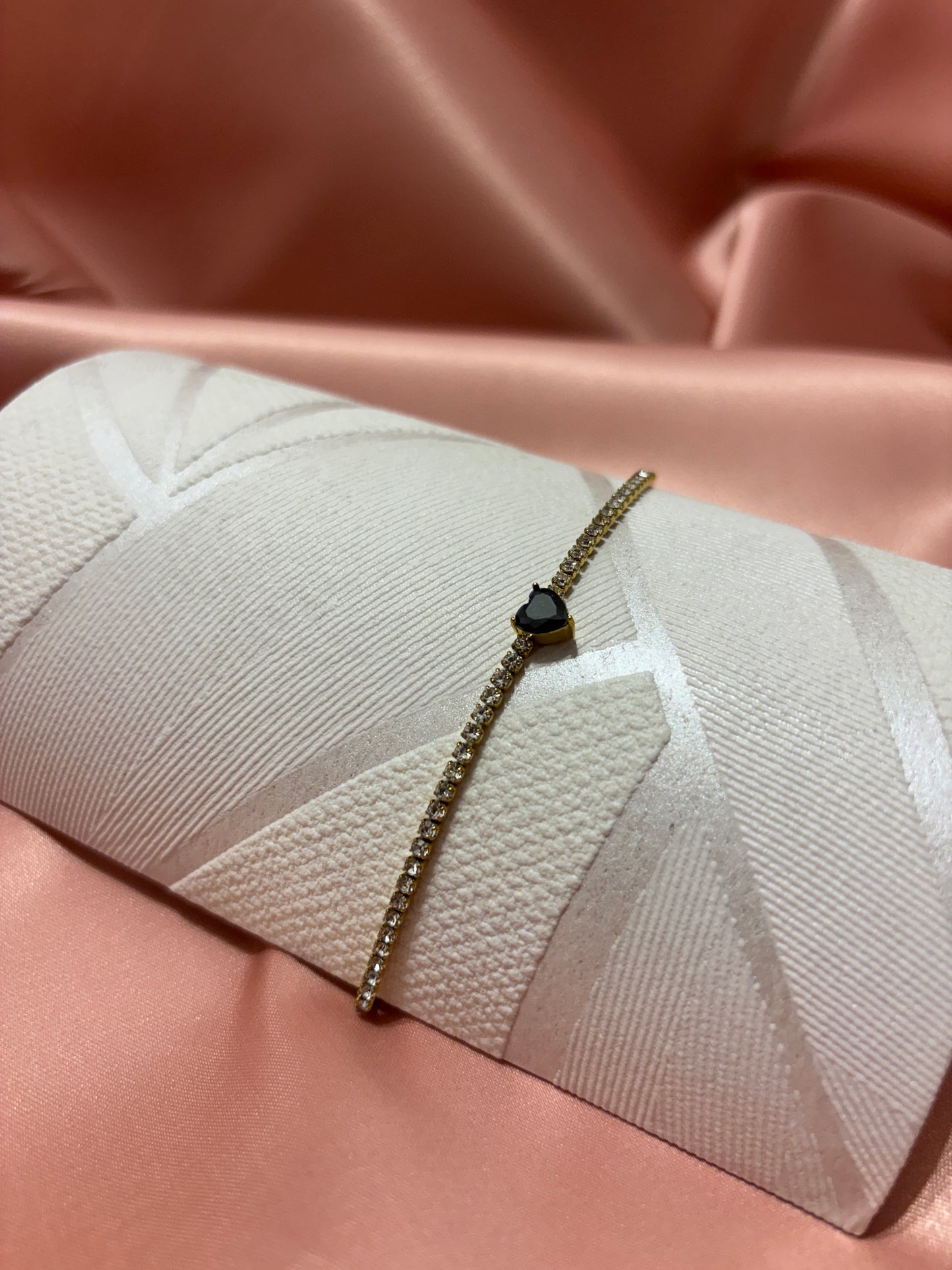 Gold Bracelet with Heart