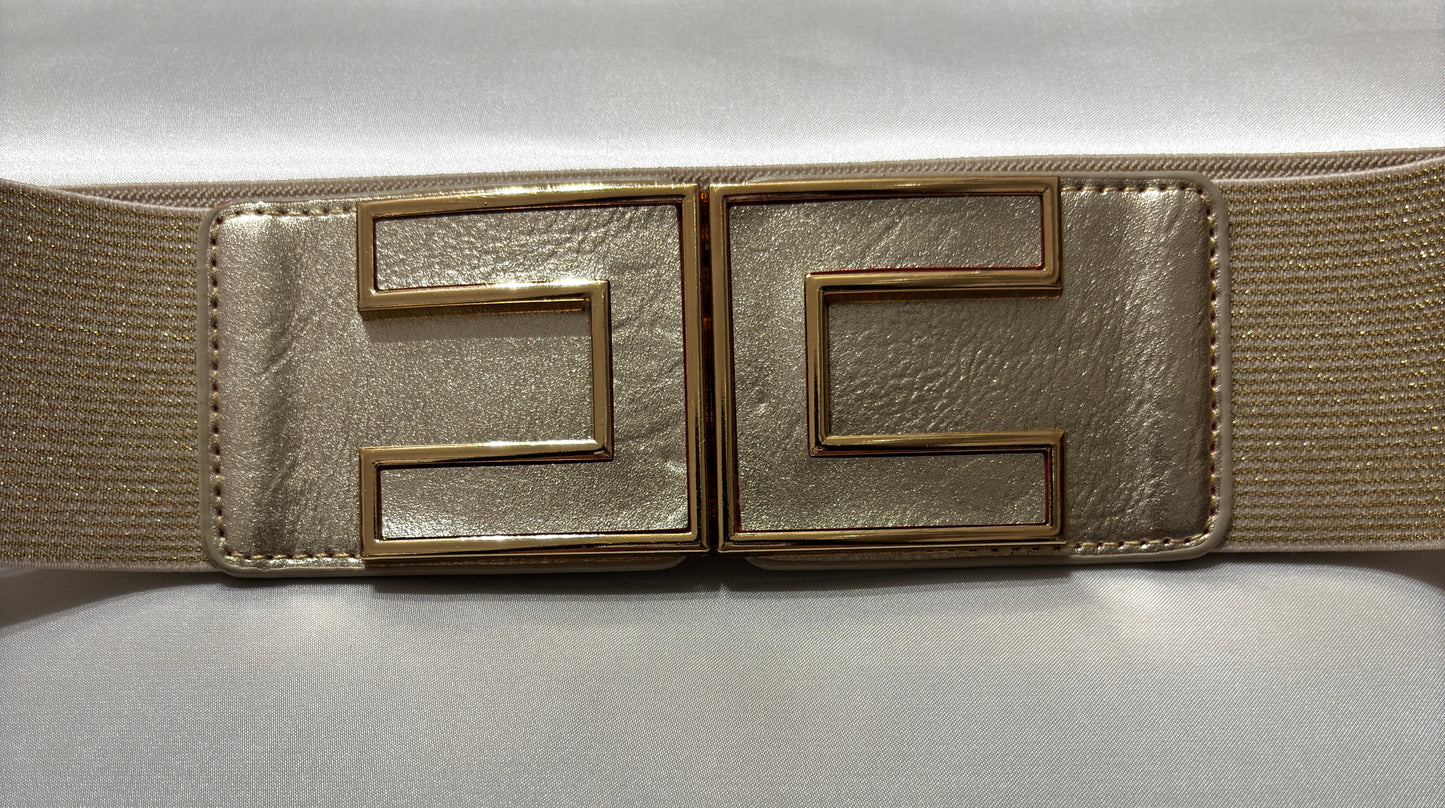 Elastic steel belt