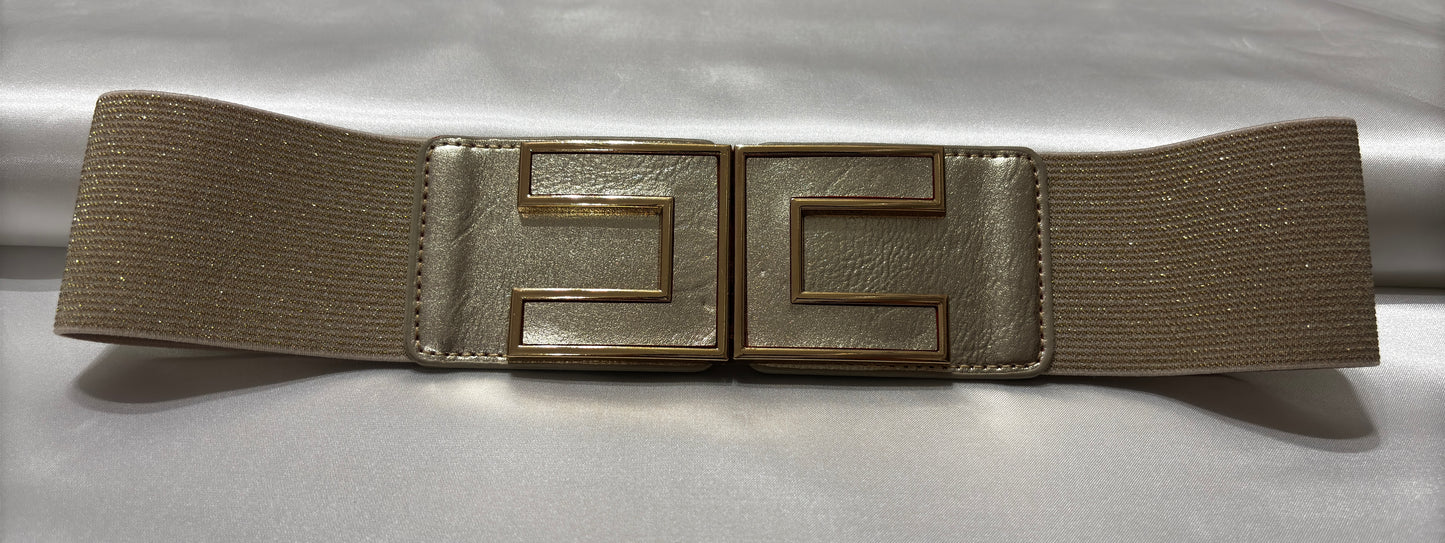 Elastic steel belt