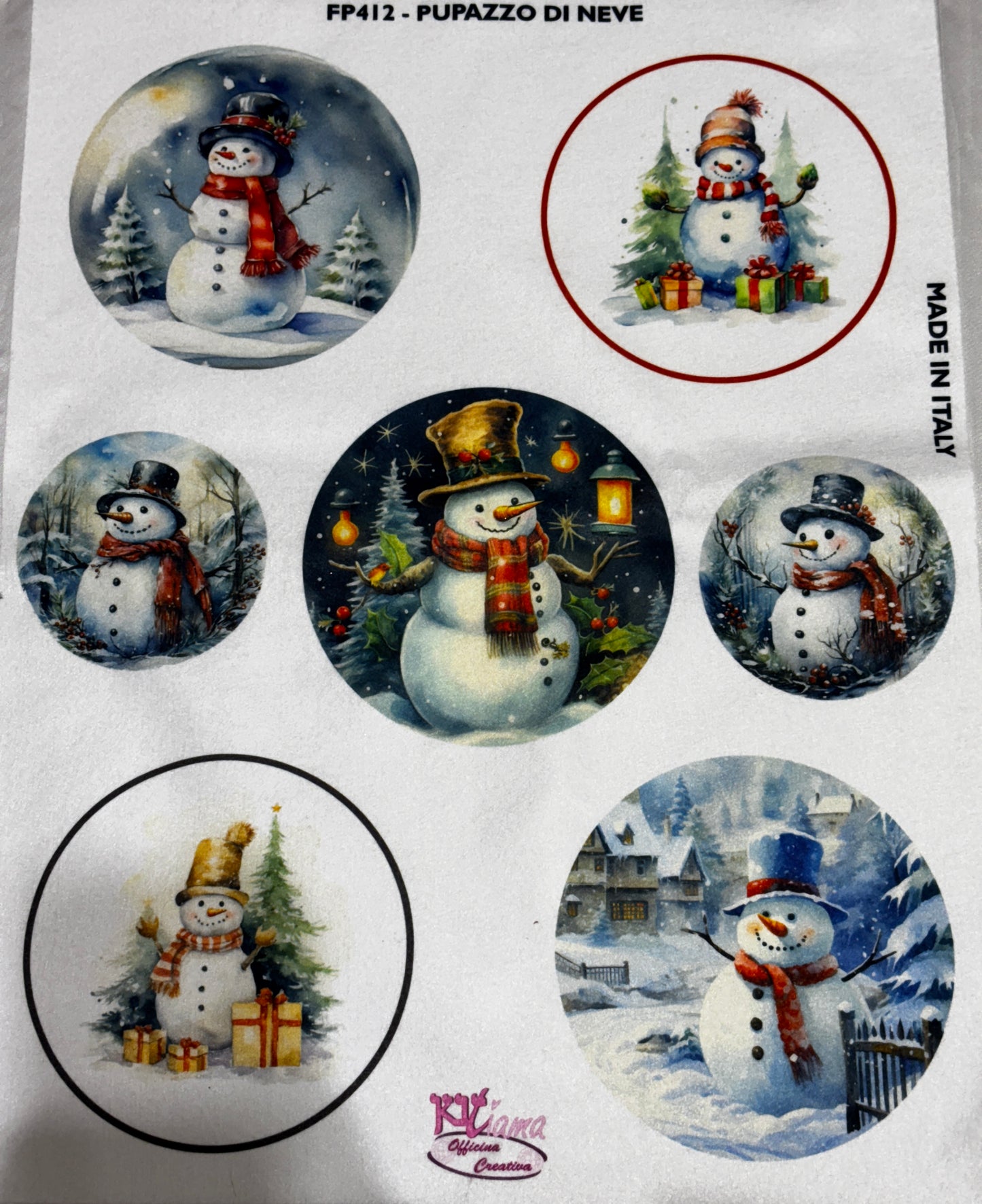 Pannello Natalizio FP- 412