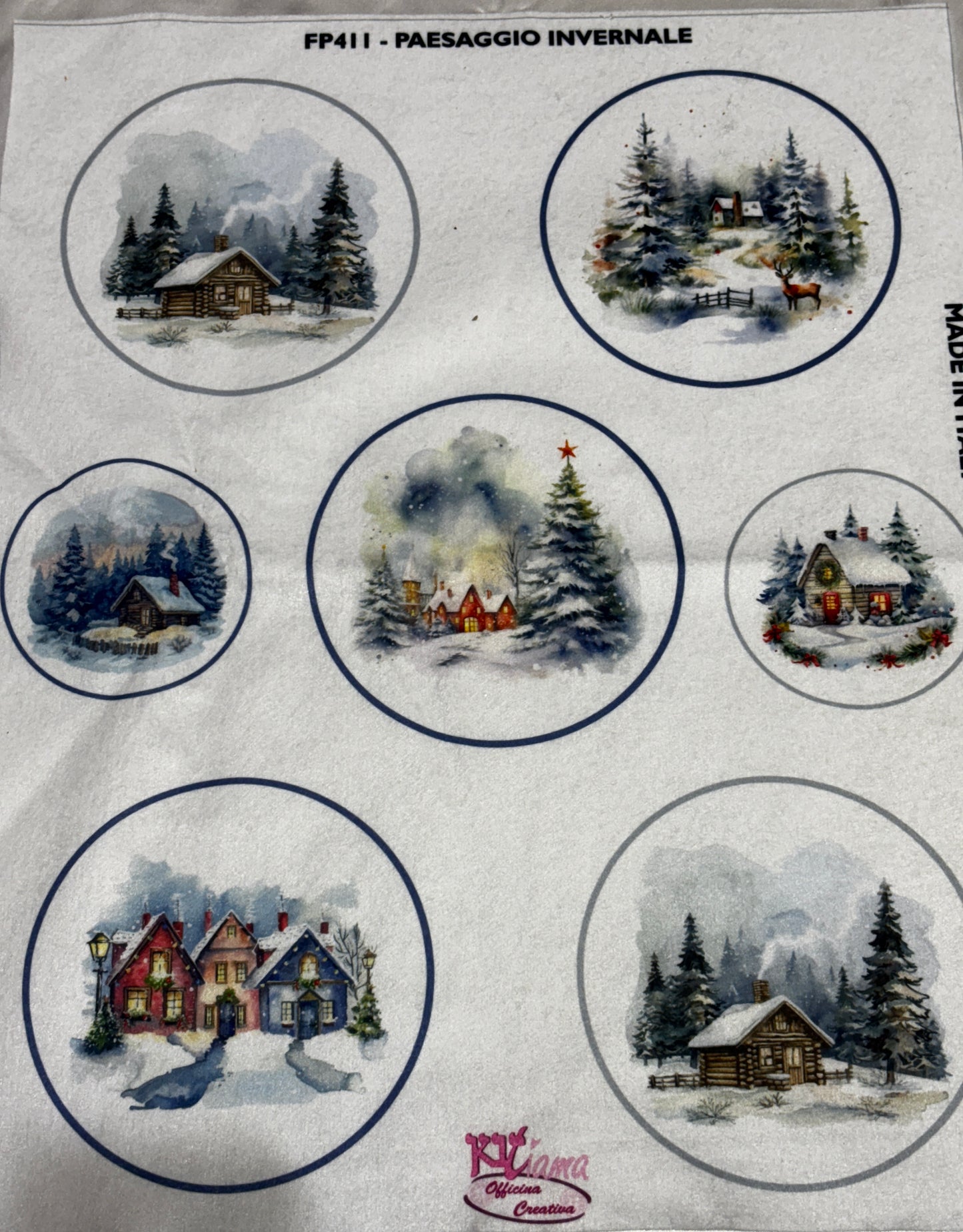 Pannello Natalizio FP- 411