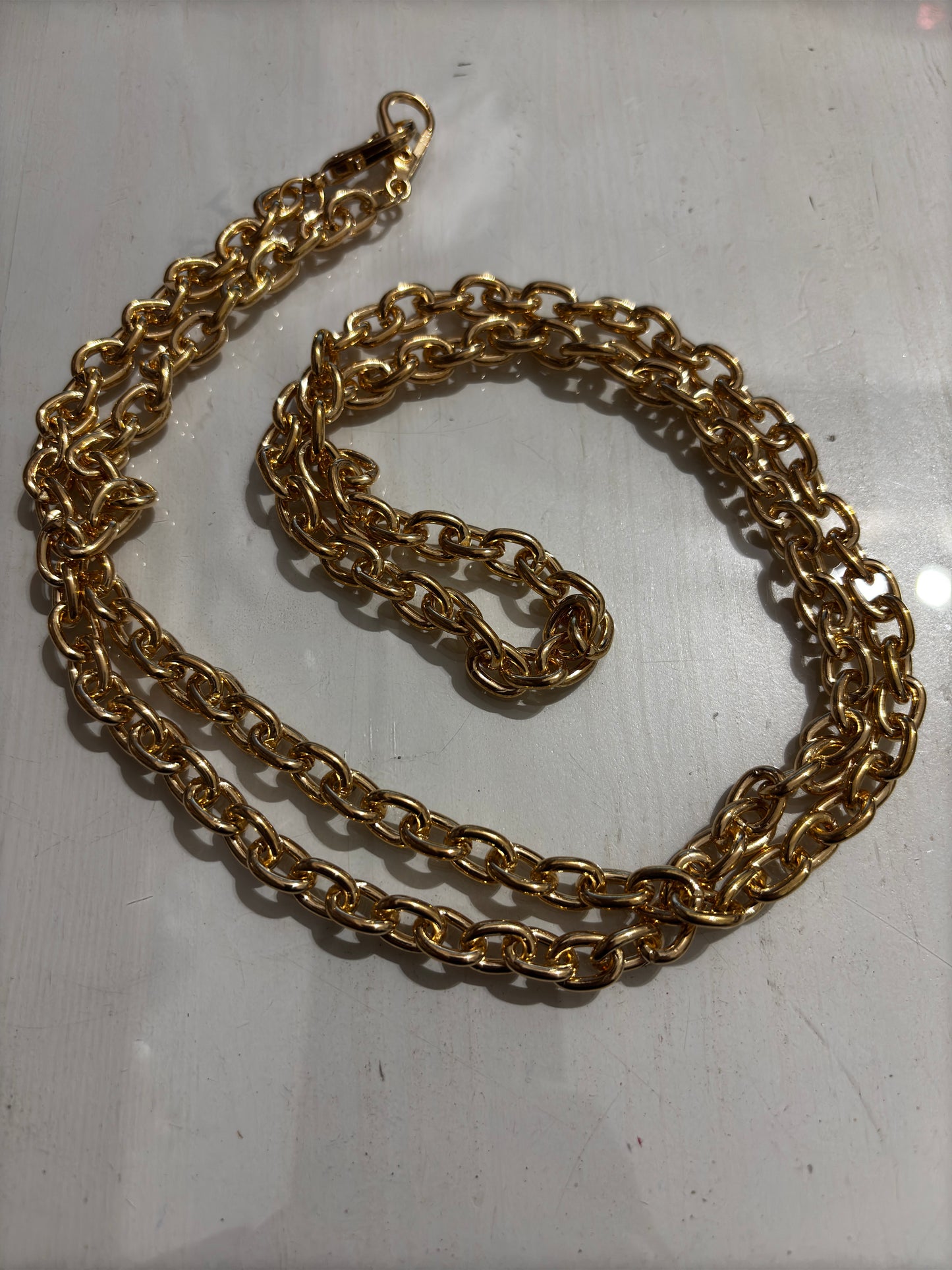 Chain Shoulder Strap for Bag (Flat)