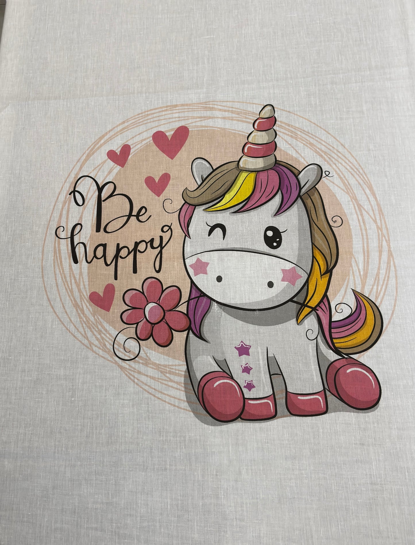Cotton Unicorn Panel