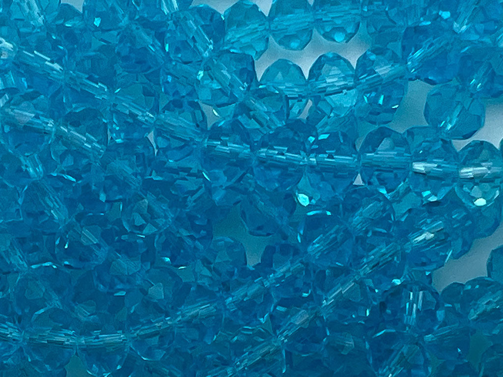 CRYSTAL YURY BEADS 8MM Bags of 325 pcs