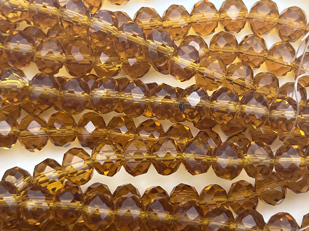 CRYSTAL YURY BEADS 8MM Bags of 325 pcs
