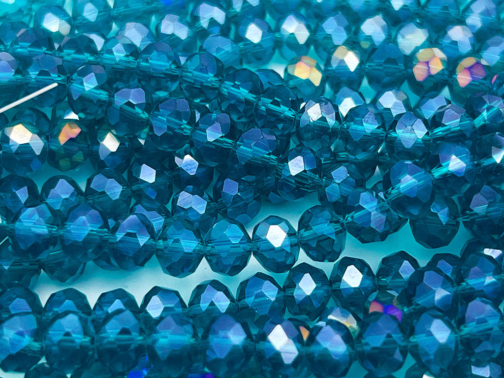 CRYSTAL YURY BEADS 8MM Bags of 325 pcs