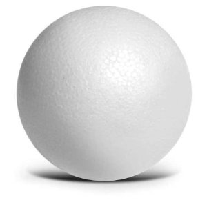 Styrofoam sphere