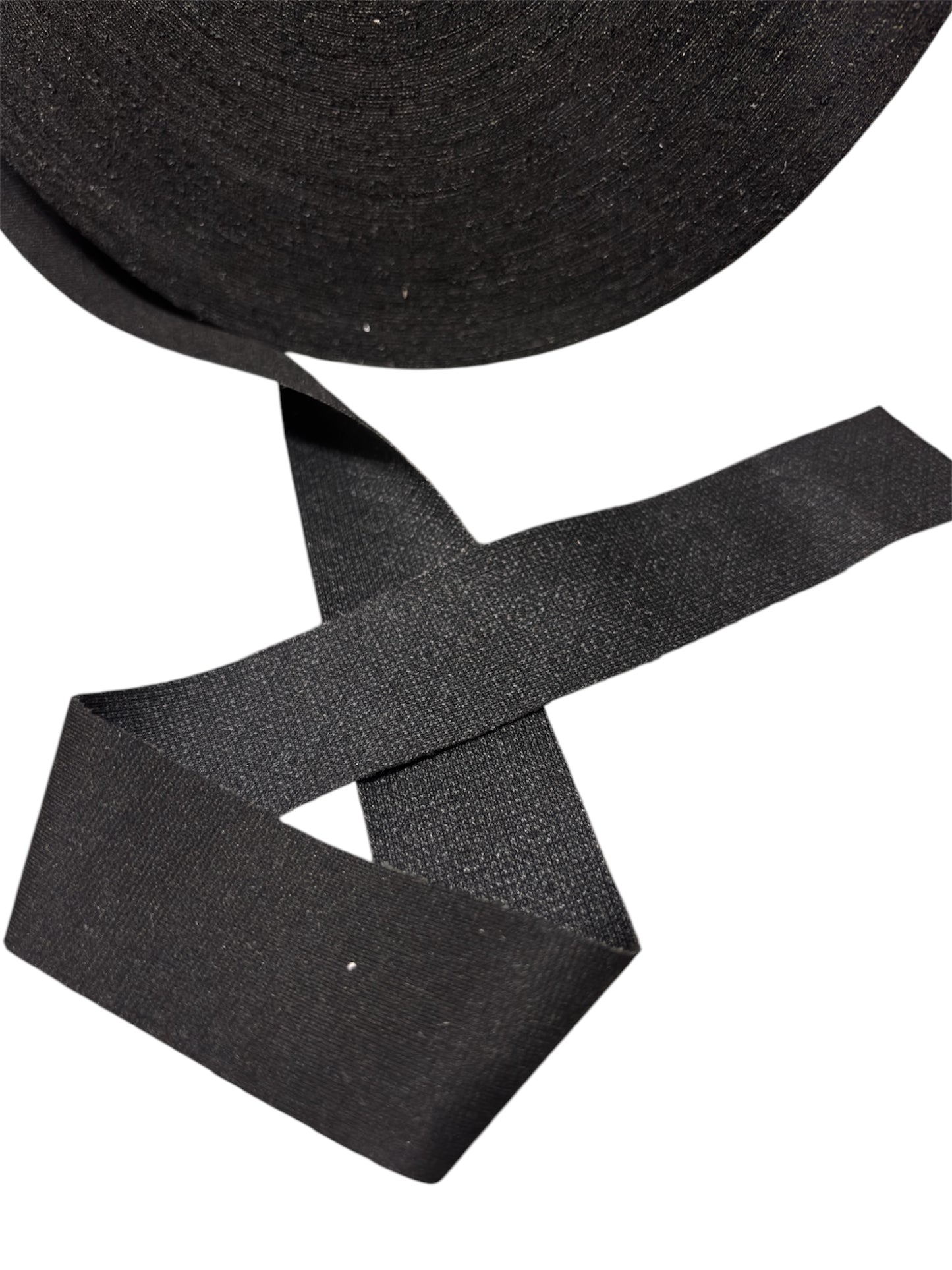 Fettuccia "Pizza" Lycra Nero Decorata con Piccoli Rombi