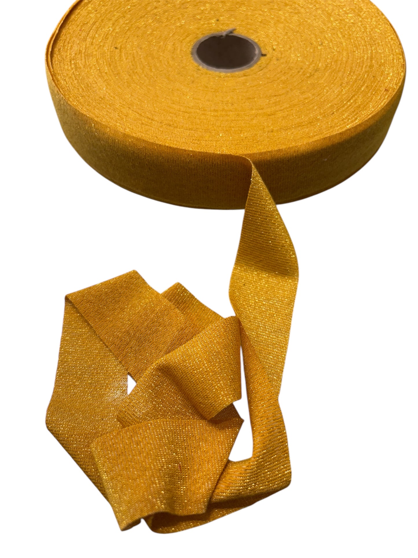 Gold Lurex Pizza Ribbon 350g