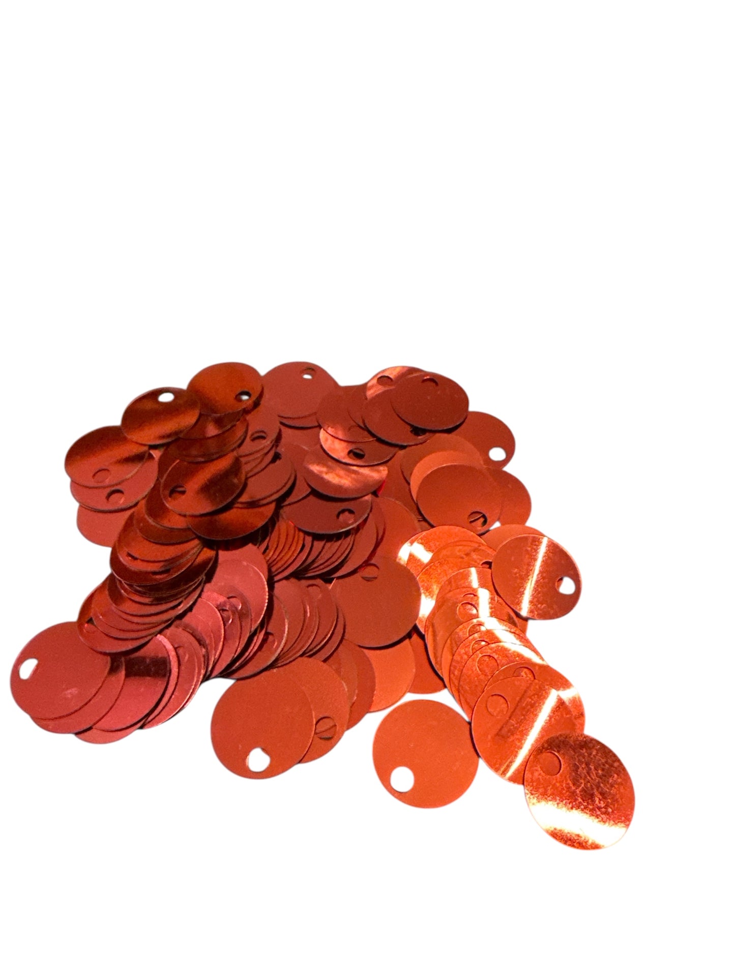 Paillettes Lisce per Borse e Creazioni - Misura ⌀ 2,5 - pacco da 20g con circa 100 pz