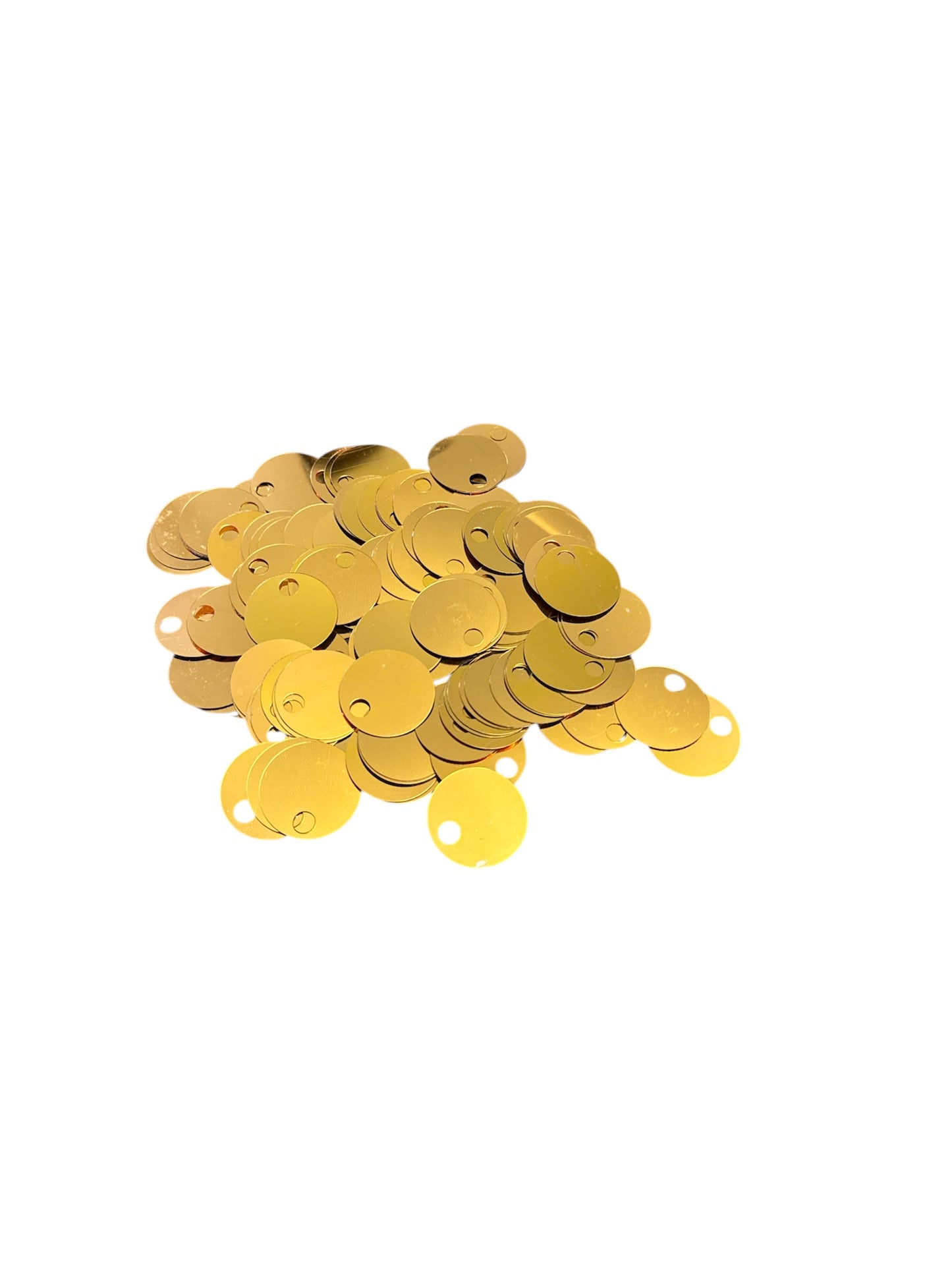 Paillettes Lisce per Borse e Creazioni - Misura ⌀ 2,5 - pacco da 20g con circa 100 pz
