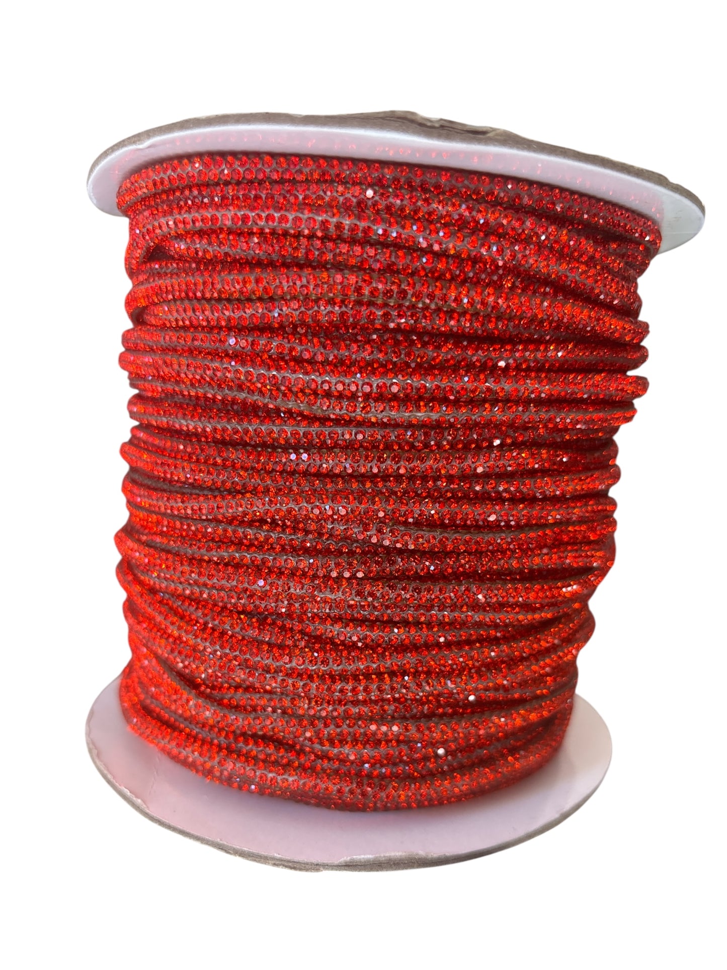 Cordino in Silicone con Strass 10 Metri