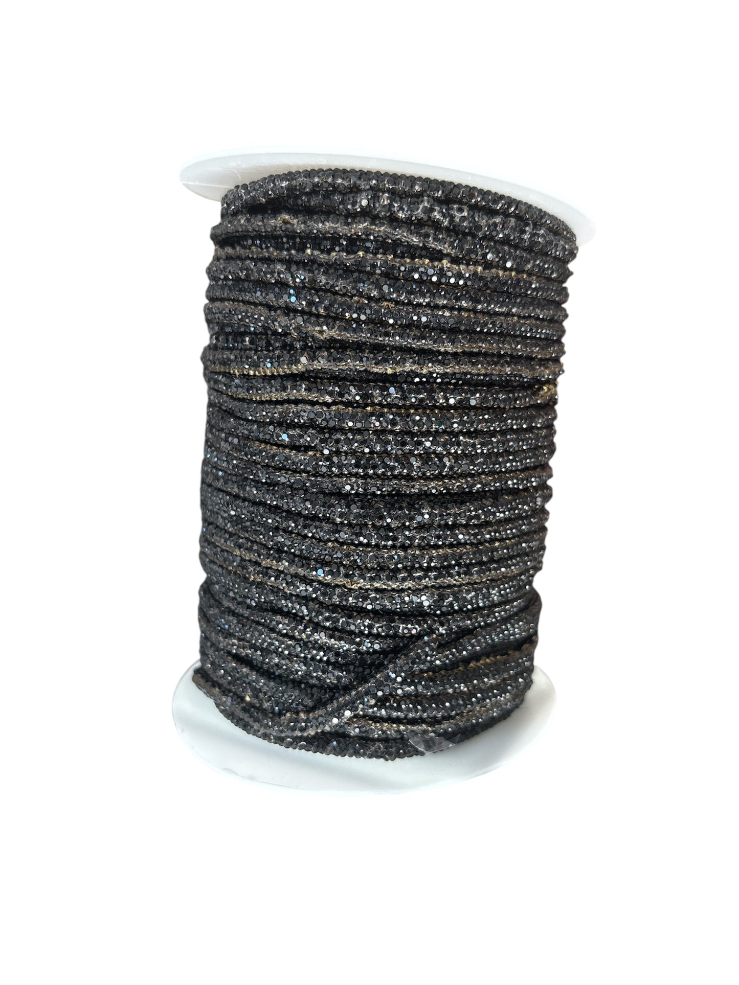 Cordino in Silicone con Strass 10 Metri