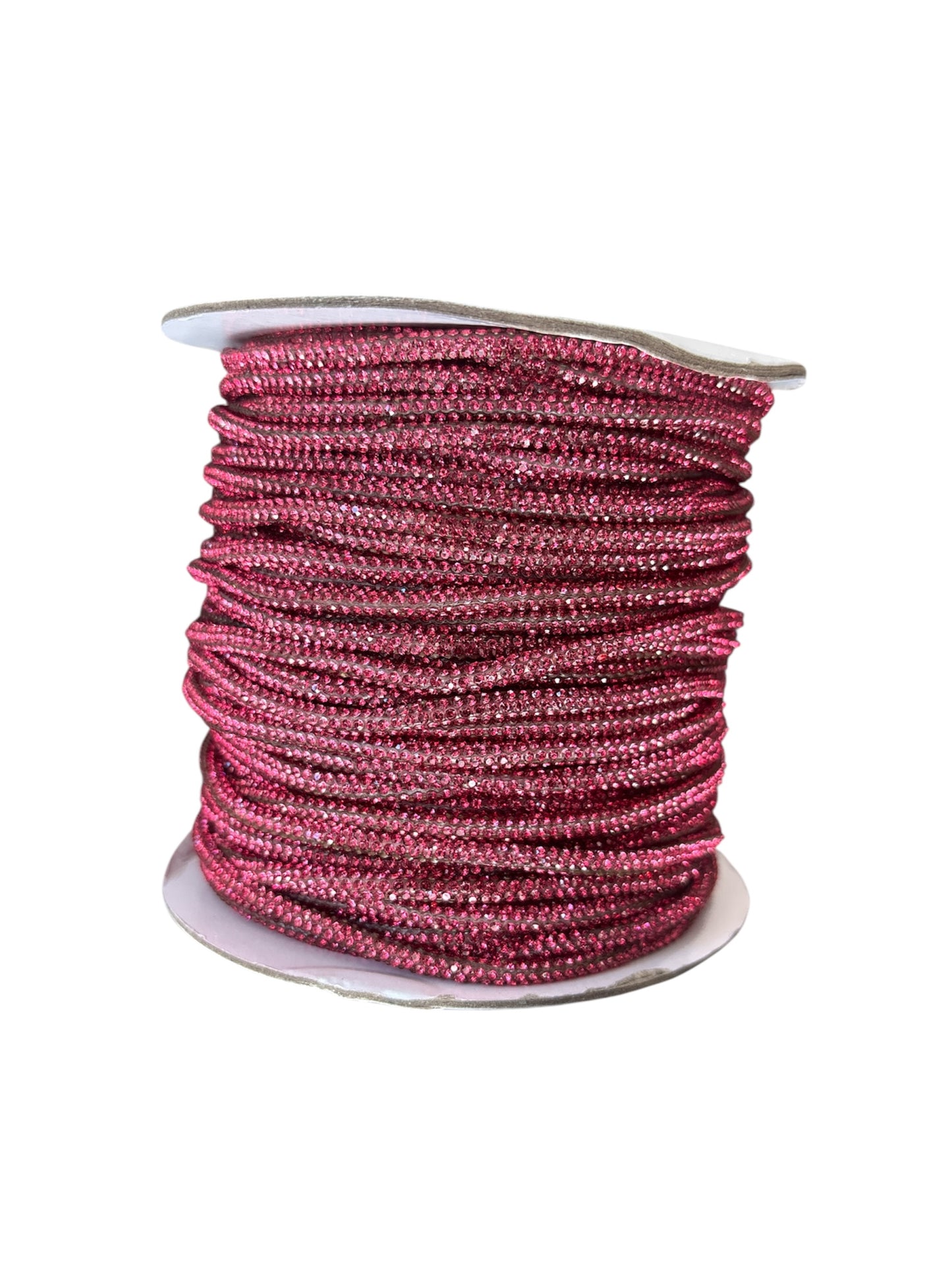 Cordino in Silicone con Strass 10 Metri