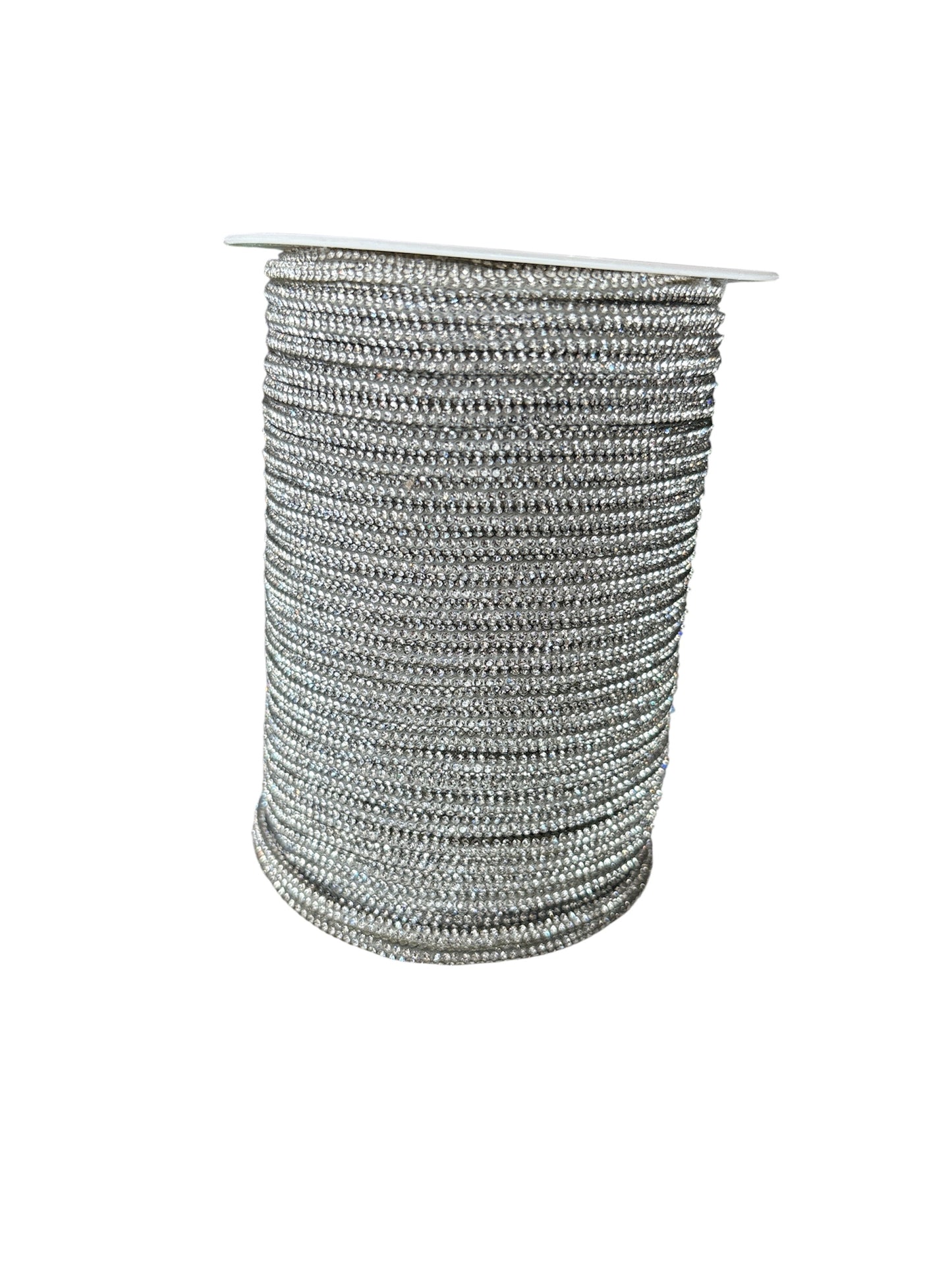 Cordino in Silicone con Strass 10 Metri