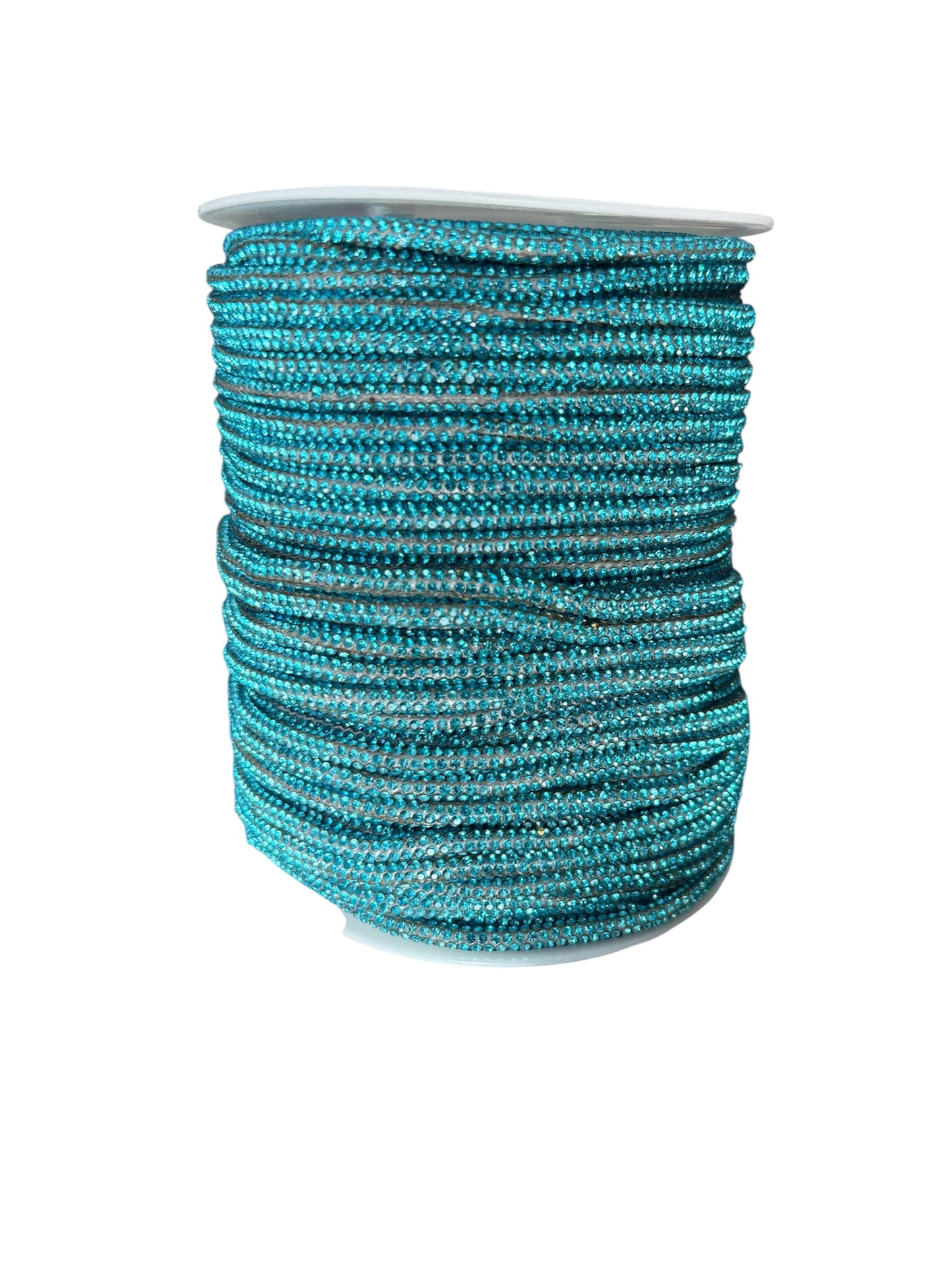Cordino in Silicone con Strass 10 Metri