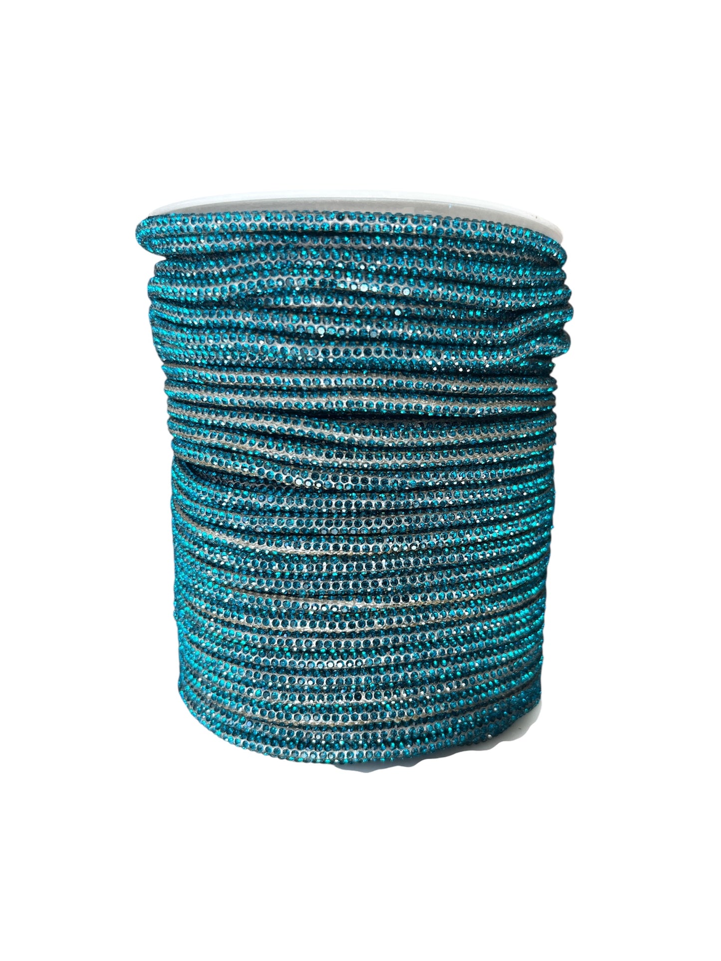 Cordino in Silicone con Strass 10 Metri