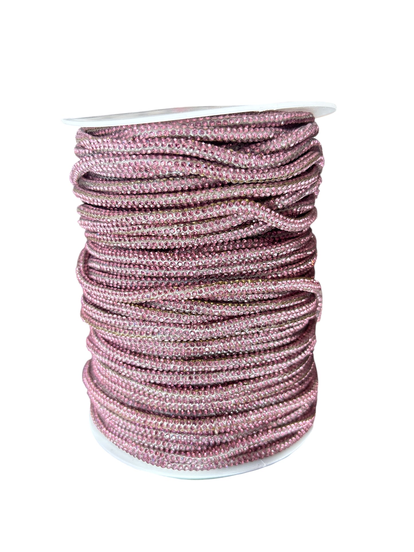 Cordino in Silicone con Strass 10 Metri