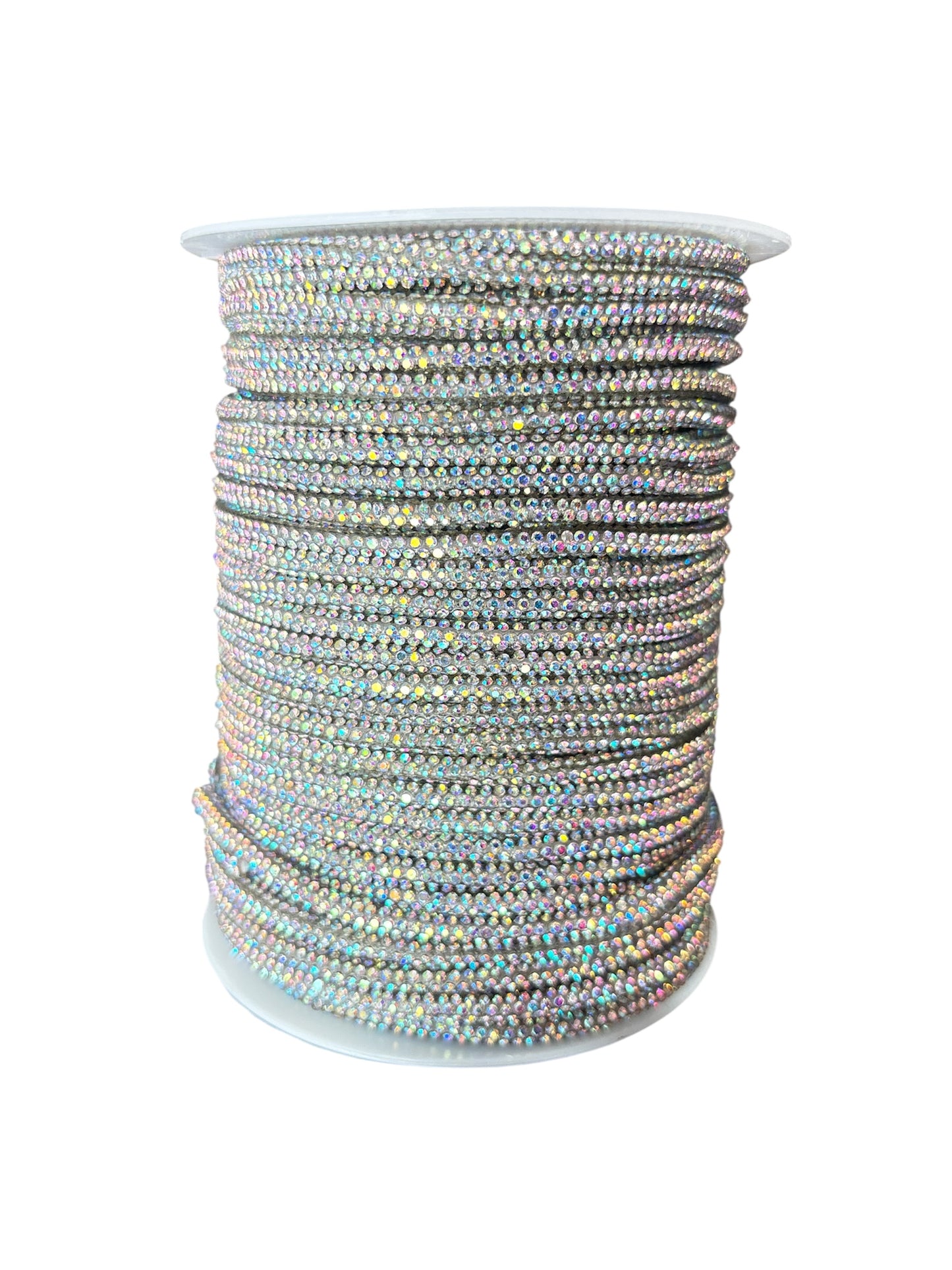 Cordino in Silicone con Strass 10 Metri