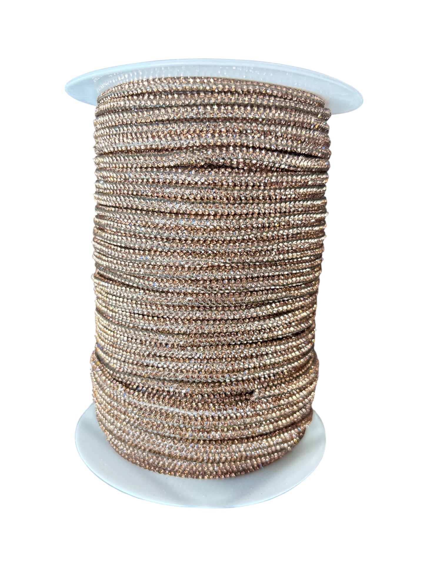 Cordino in Silicone con Strass 10 Metri