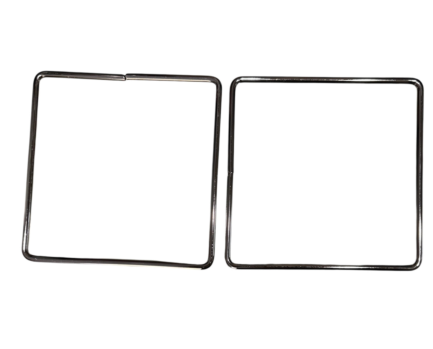14cm Square Metal Bag Handle