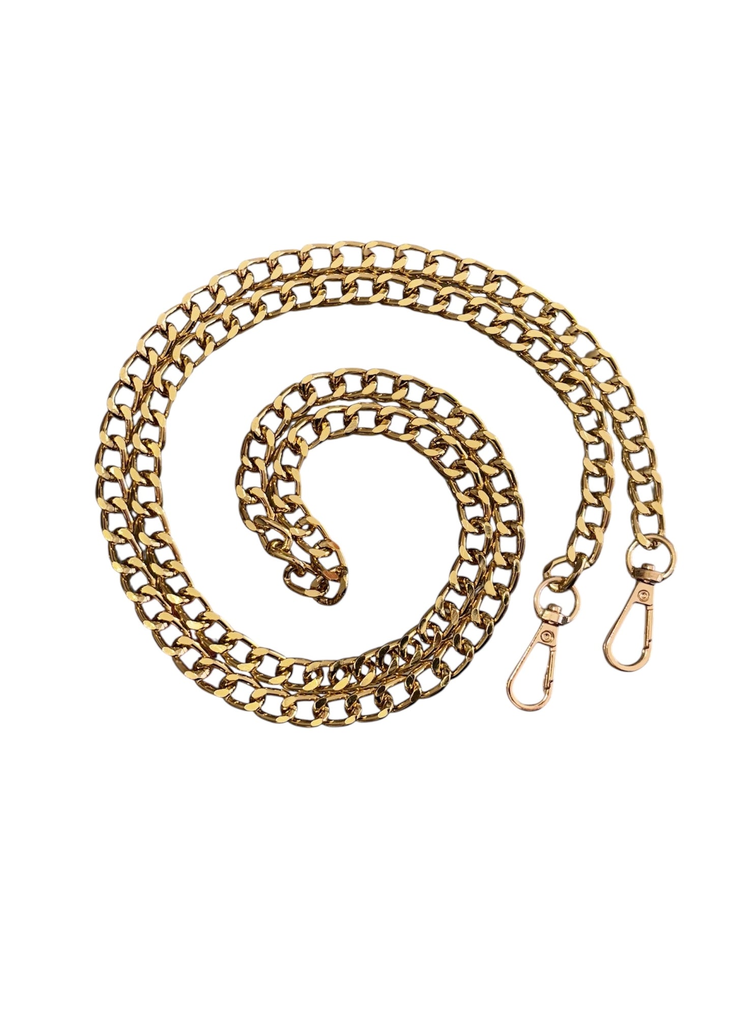 Chain with narrow links for bag shoulder strap Art. 1012