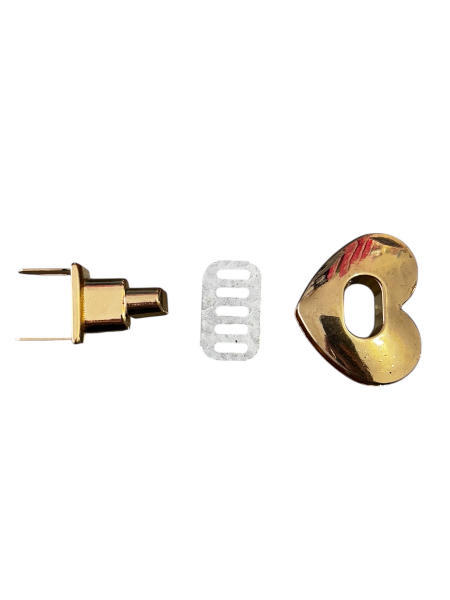 Metal Closure for Heart Bags