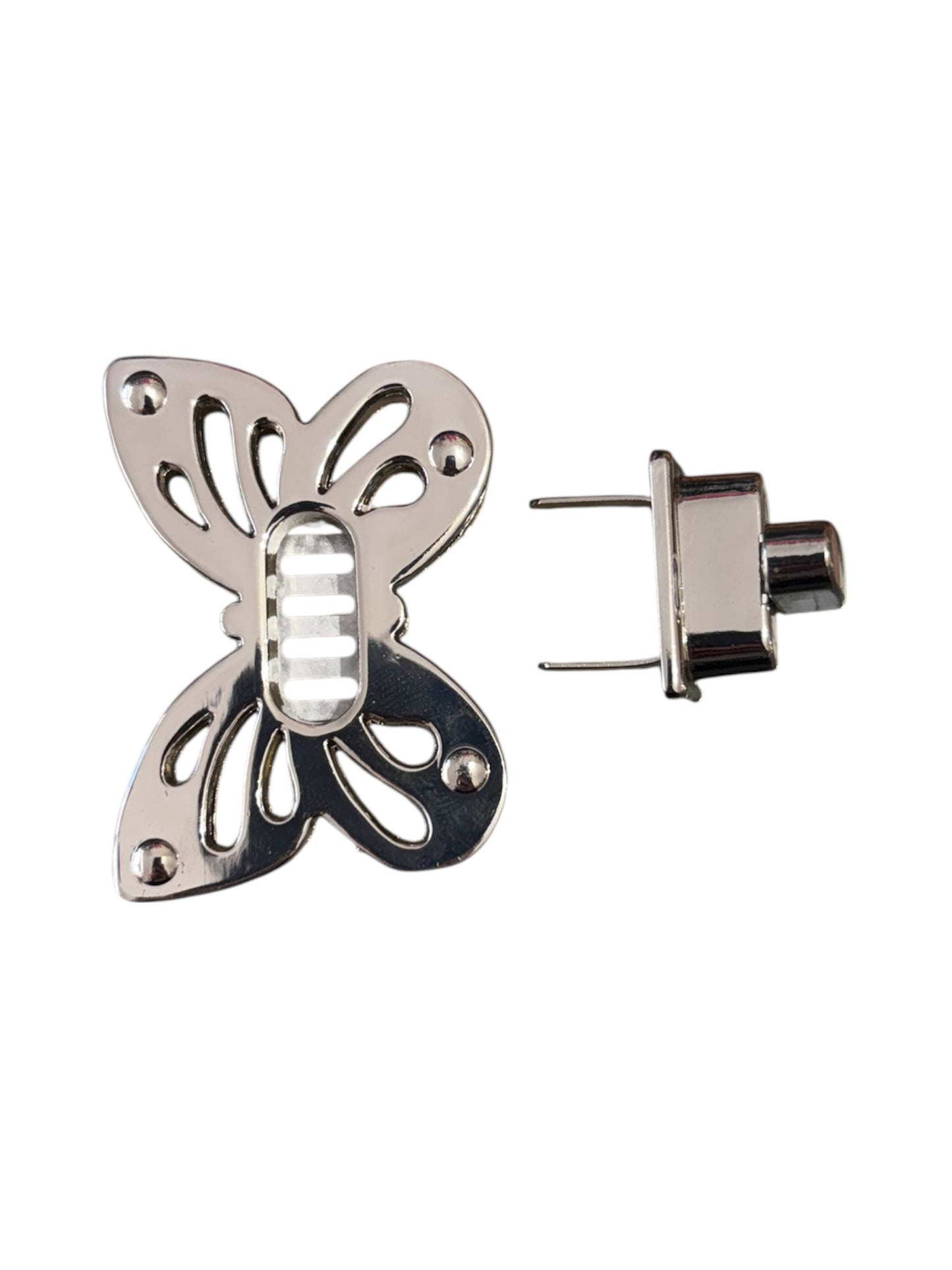 Metal Closure for Butterfly Bags