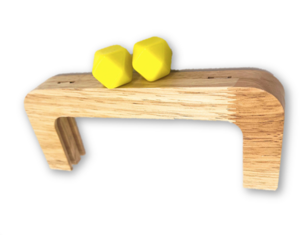 Manico per Borsa in Legno CM 20X8