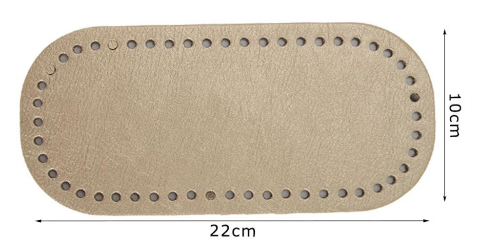 Fondo per Borse 22x10 cm Base in Ecopelle