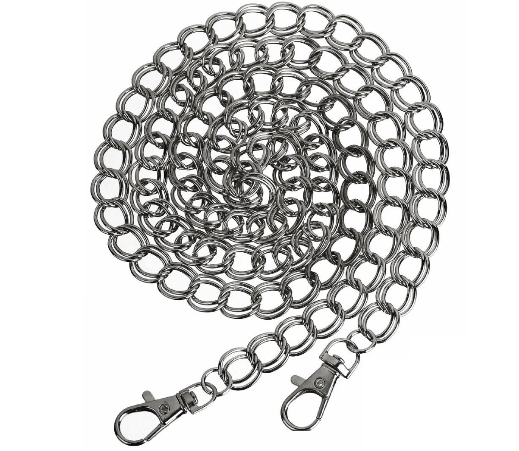 Catena per Borsa in Metallo 120 cm – Tracolla Elegante per Borse Handmade in Diverse Varianti