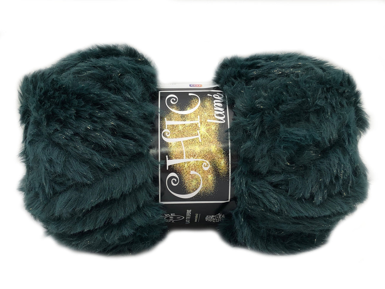Wool Fur Chic Lamè