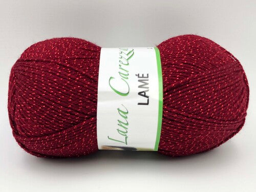 Wool Caress Lamè 100 gr