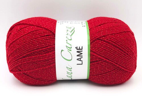 Wool Caress Lamè 100 gr