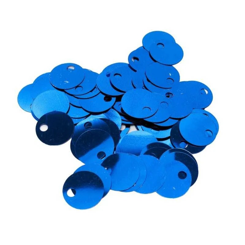 Smooth Sequins for Bags and Crafts - Size ⌀ 2.5 - 20g pack with approximately 100 pcs