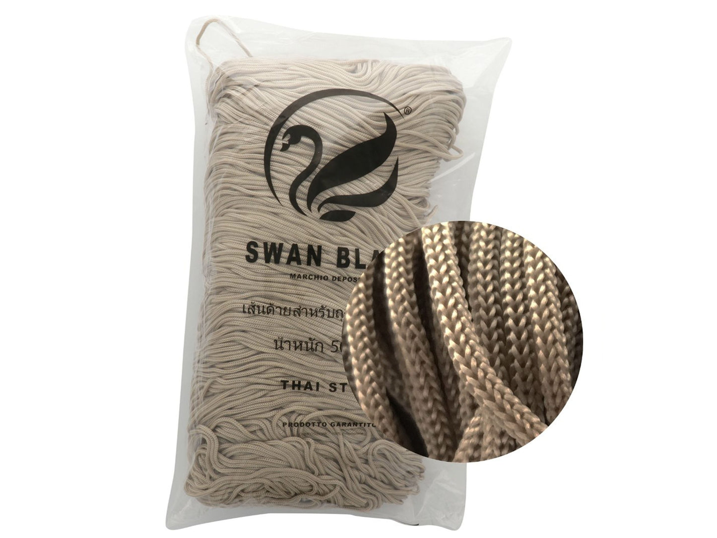 Swan Black 500g 2mm cord